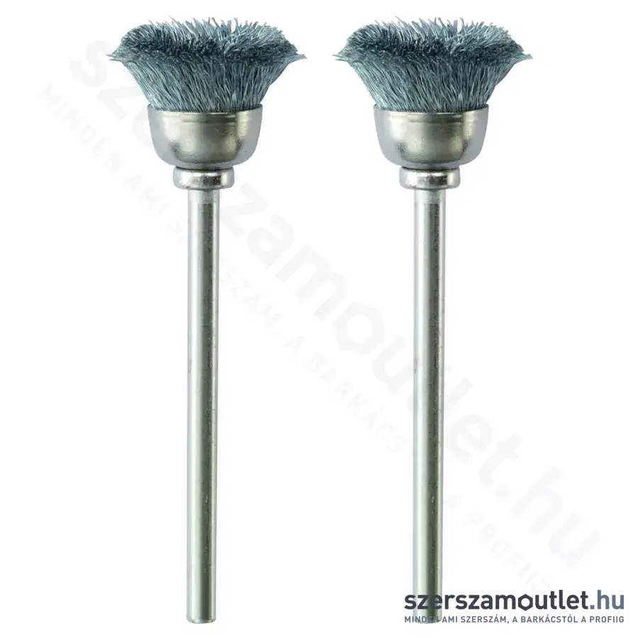 PROXXON Rozsdamentes acél drótkefe, kúp alakú, 13mm (2db/csomag)