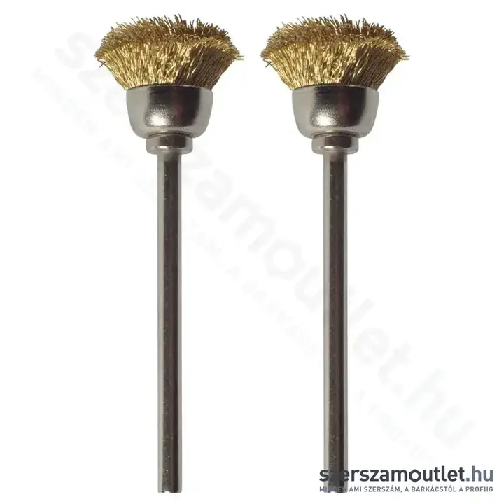 PROXXON Sárgaréz drótkefe, kúp alakú, 13mm (2db/csomag)
