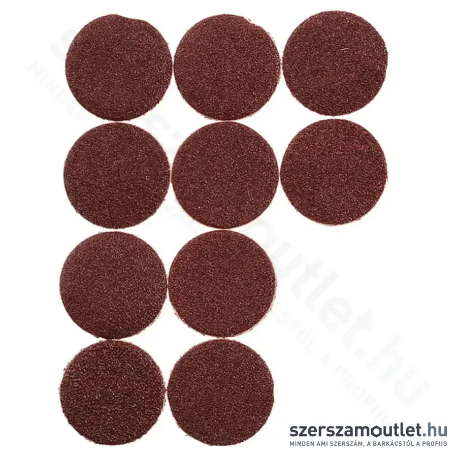 PROXXON Csiszolókorong rögzítőfej nélkül, P120-P150, 18mm (10db/csomag)