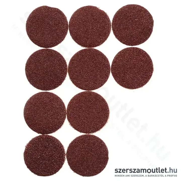 PROXXON Csiszolókorong rögzítőfej nélkül, P120-P150, 18mm (10db/csomag)