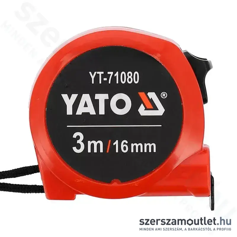 YATO Mérőszalag 3m/16mm (YT-71080)