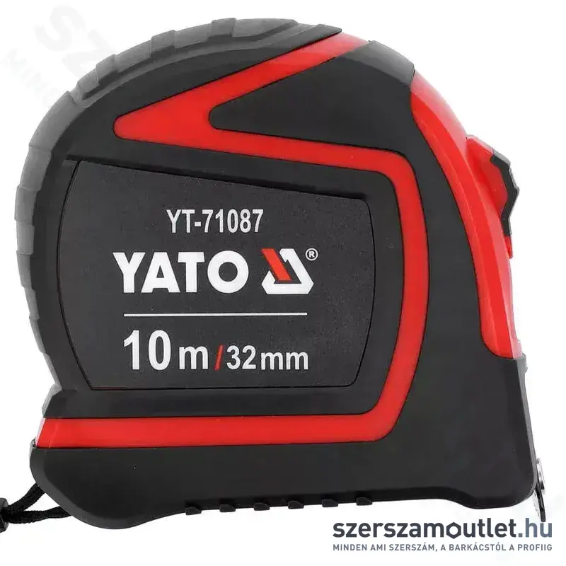 YATO Mérőszalag gumírozott 10m/25mm (YT-71087)