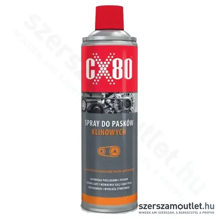 CX-80 Ékszíj csúszásgátló spray 500ml