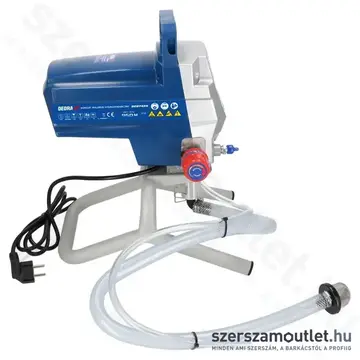 DEDRA Hidrodinamikus festékszóró berendezés (950W/250bar) (DED7424)