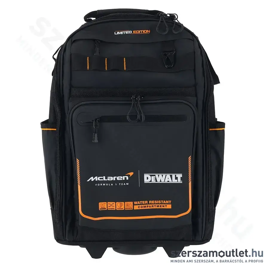 DEWALT x MCLAREN DWST60101-9 - HÁTIZSÁK KEREKEKKEL ÉS FOGANTYÚVAL