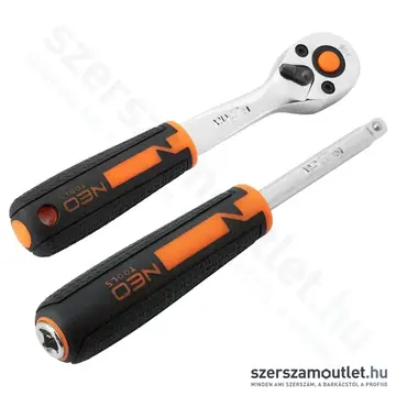 NEO TOOLS Dugókulcs -és bitkészlet 1/4"-1/2", 94db-os