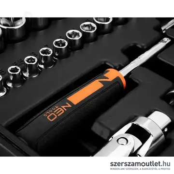 NEO TOOLS Dugókulcs -és bitkészlet 1/4"-1/2", 94db-os