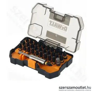 DEWALT × MCLAREN DT70901T-QZ 32 RÉSZES BITHEGY KÉSZLET + Impact Ready bittartó