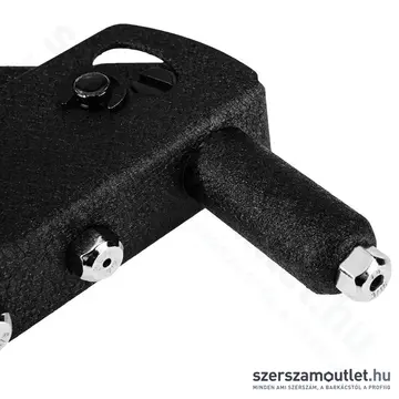 NEO TOOLS Popszegecshúzó acél és alumínium szegecsekhez + szegecs készlet 2,4-3,2-4-4,8mm, 60db-os