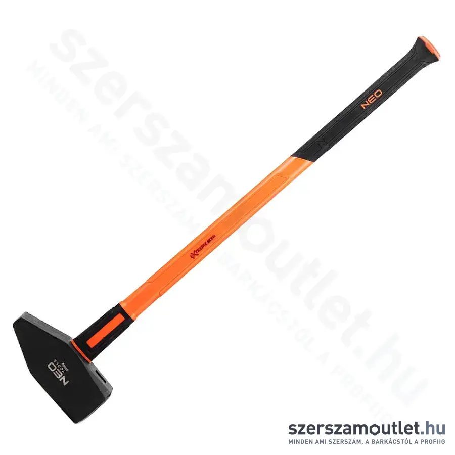 NEO TOOLS Általános/lakatos kalapács, üvegszál nyél, kétkomponensű markolat, 8kg