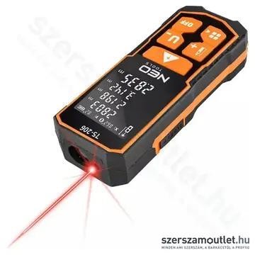 NEO TOOLS Lézeres távolságmérő, 100m, IP54