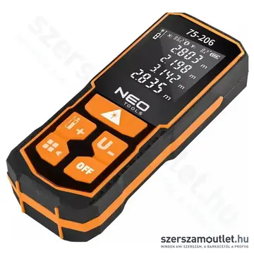 NEO TOOLS Lézeres távolságmérő, 100m, IP54