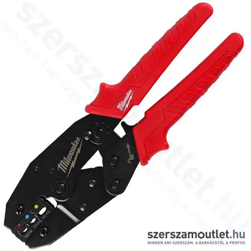 MILWAUKEE Krimpelő fogó 0,3-6mm2 (4932499025)