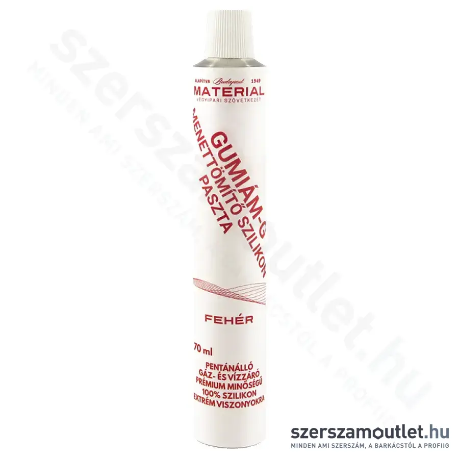 MATERIAL Gumiám paszta 70ml (Fehér)