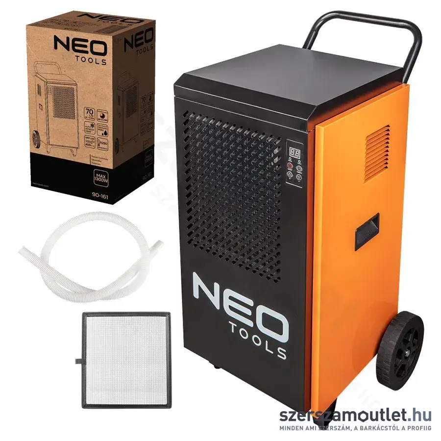 NEO TOOLS Ipari párátlanító, páramentesítő, 400m3/h, 7l, 950W/230V