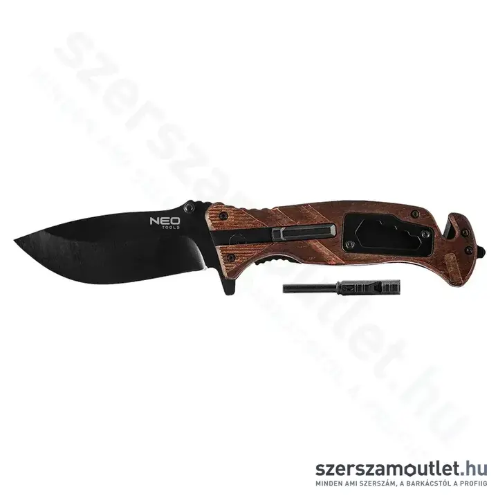 NEO TOOLS 6in1 Összecsukható túlélőkés, 90/220mm