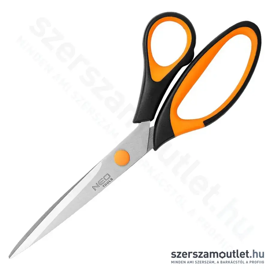NEO TOOLS Univerzális olló, rozsdamentes acél, 2k markolat, 215mm