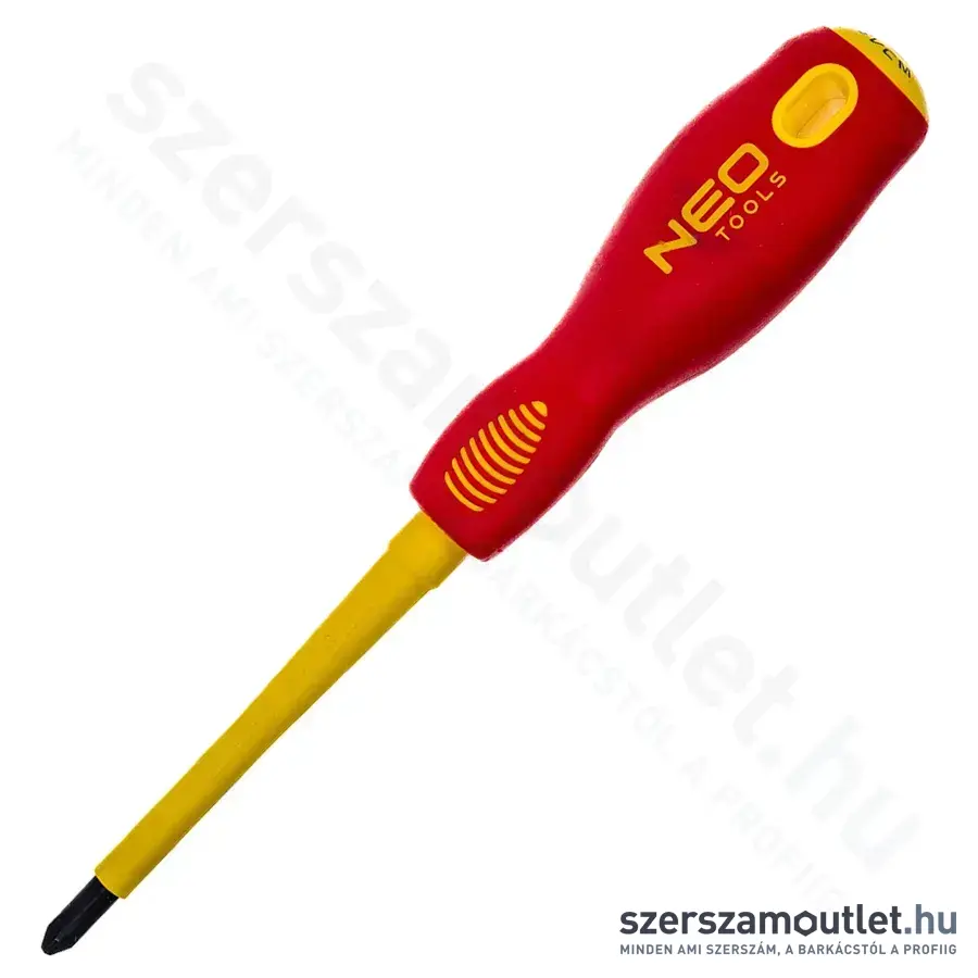 NEO TOOLS 1000V Philips csavarhúzó, mágneses, PH2x100mm