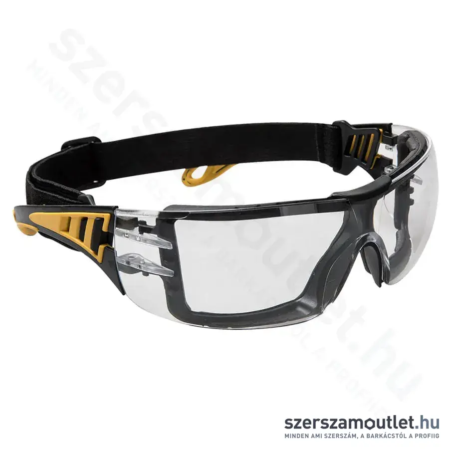 PORTWEST PS09 Impervious Tech Védőszemüveg (Víztiszta)