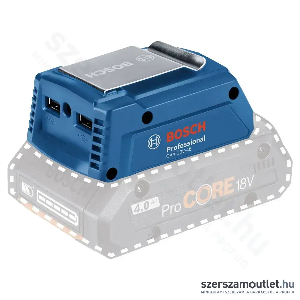 BOSCH GAA 18V-48 PROFESSIONAL USB töltőadapter 18V