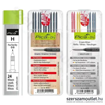 PICA MASTER-SET Ceruzakészlet asztalosoknak 8db-os