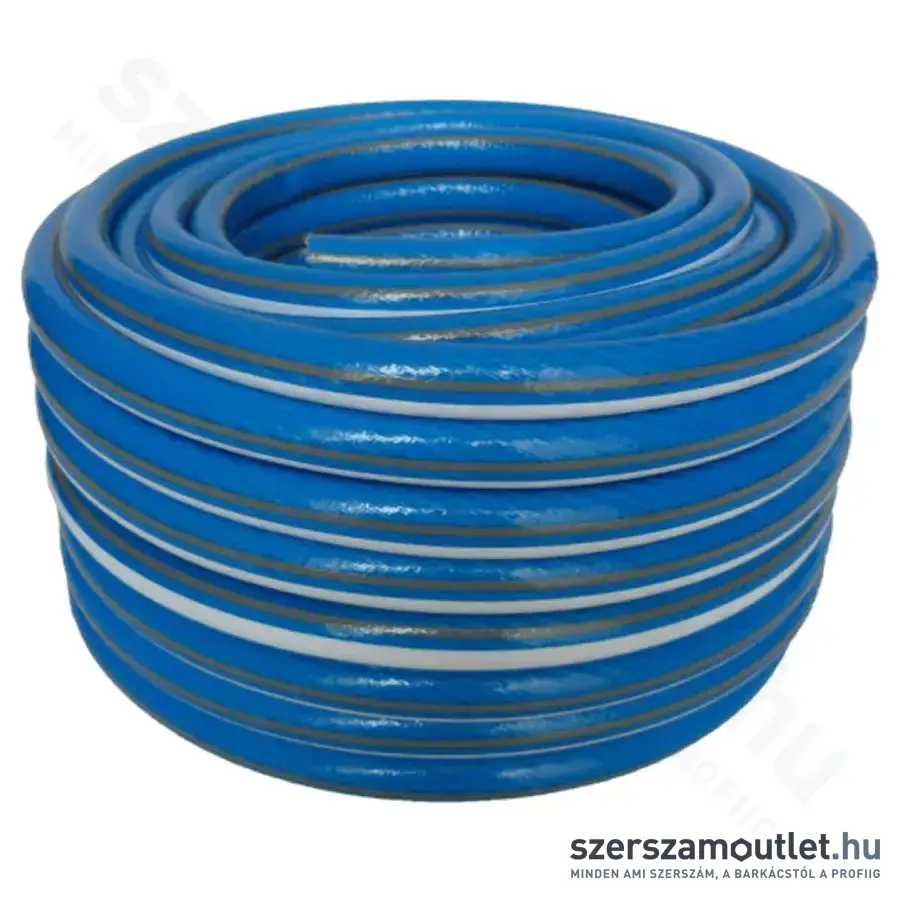 ANRO Professional Plus Csavarodás mentes locsolótömlő, 6 rétegű, 1/2", 25m (Kék)
