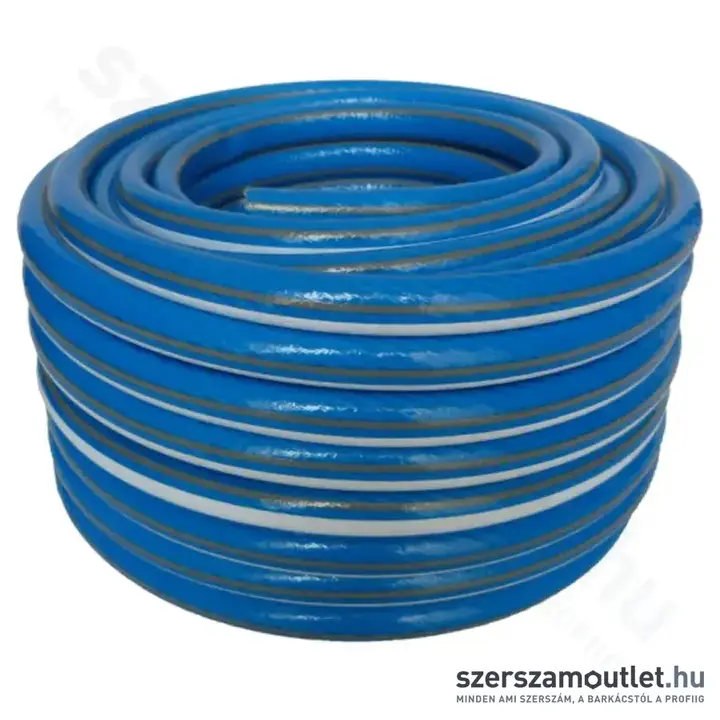ANRO Professional Plus Csavarodás mentes locsolótömlő, 6 rétegű, 1/2", 25m (Kék)