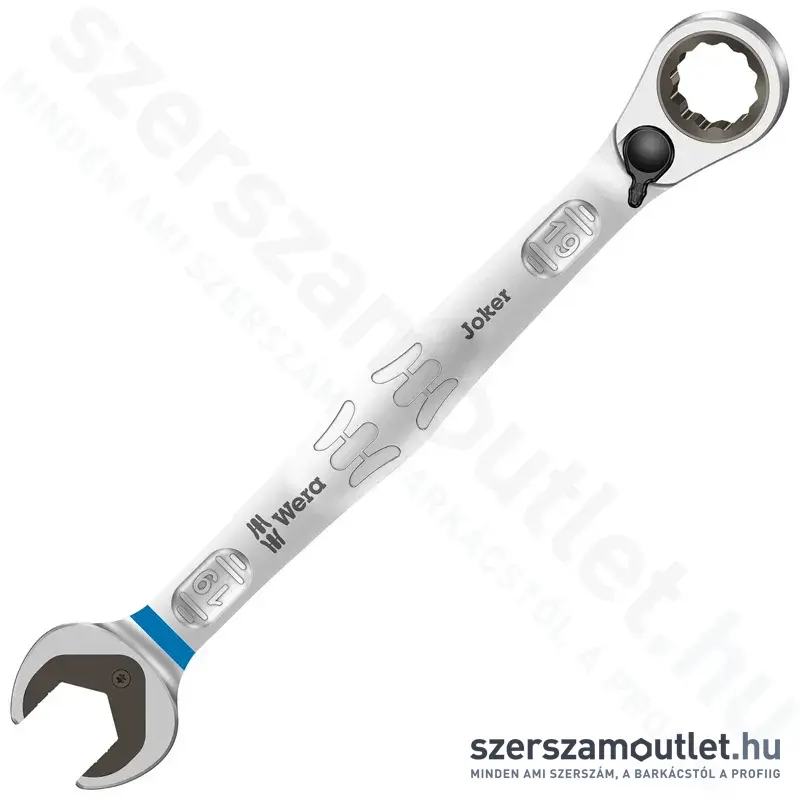WERA 6001 JOKER Racsnis csillag-villáskulcs, irányváltós, 19mm