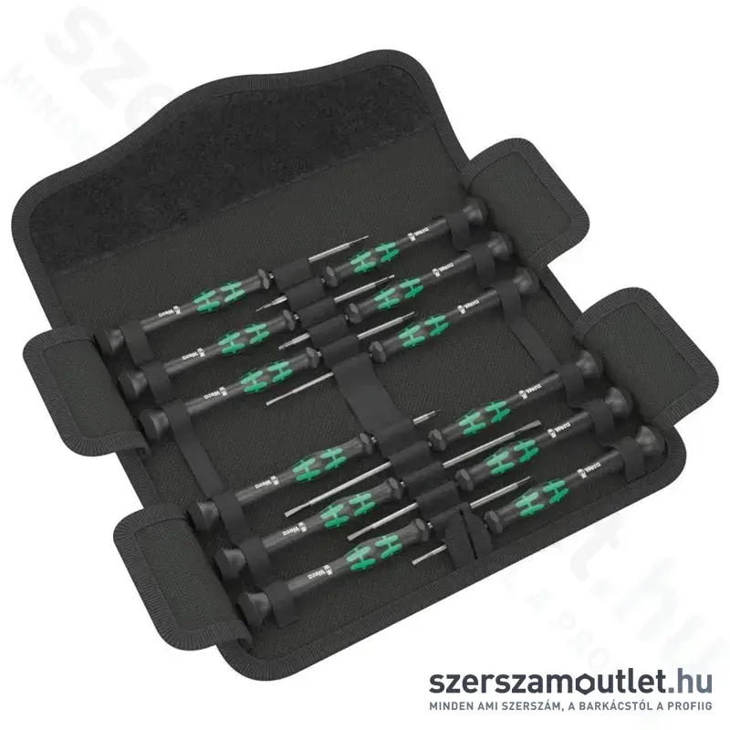 WERA KM 12 Precíziós csavarhúzó készlet 12 részes