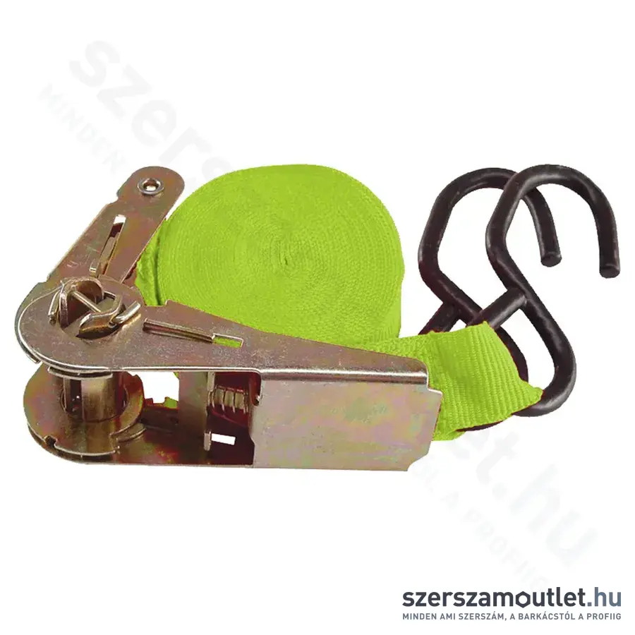 EXTOL Rakományrögzítő gurtni, kampós, 150kg, 5m×28mm