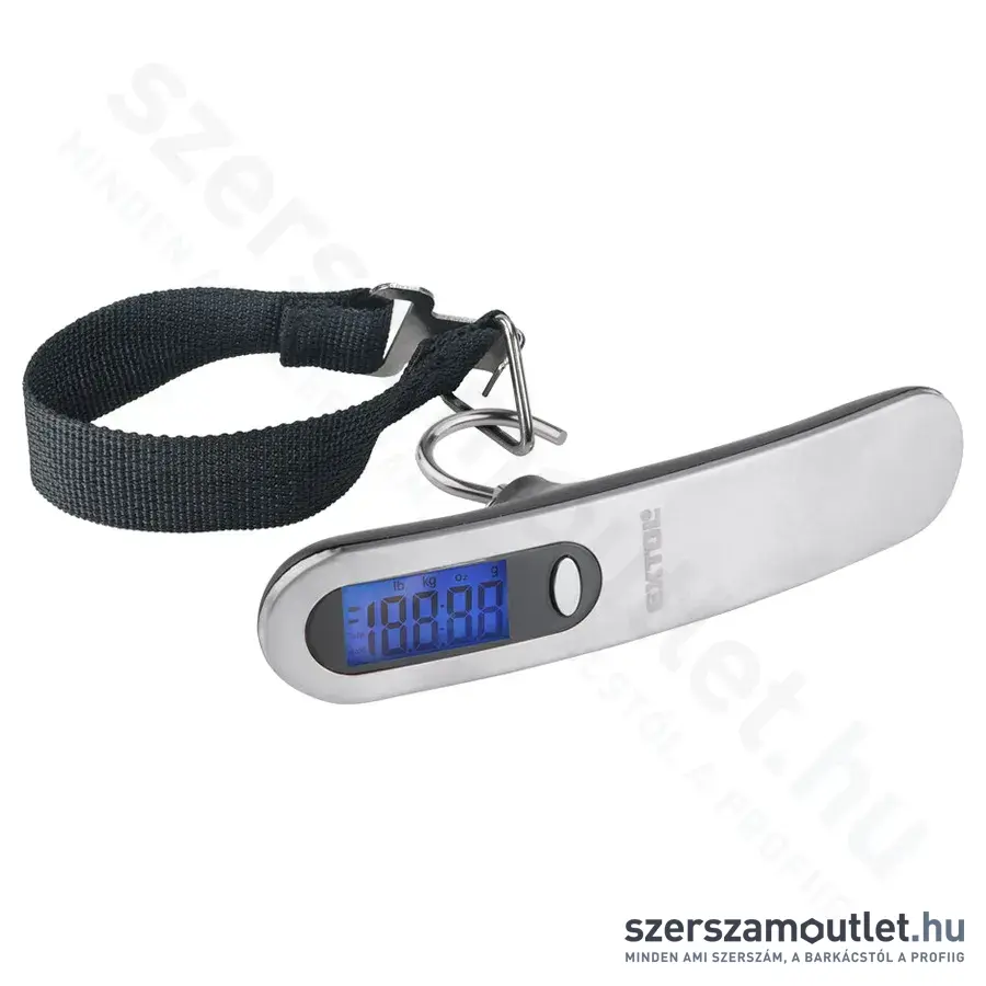 EXTOL Poggyász mérleg, digitális, 50kg, 3V