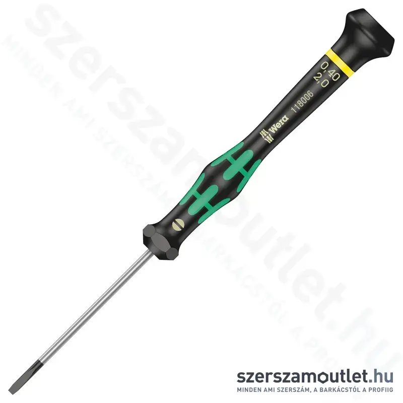 WERA 2035 Műszerész csavarhúzó, lapos, 0,4x2x60mm