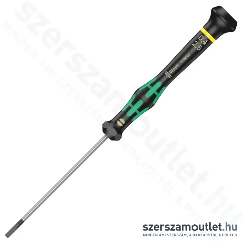WERA 2035 Műszerész csavarhúzó, lapos, 0,4x2,5x80mm