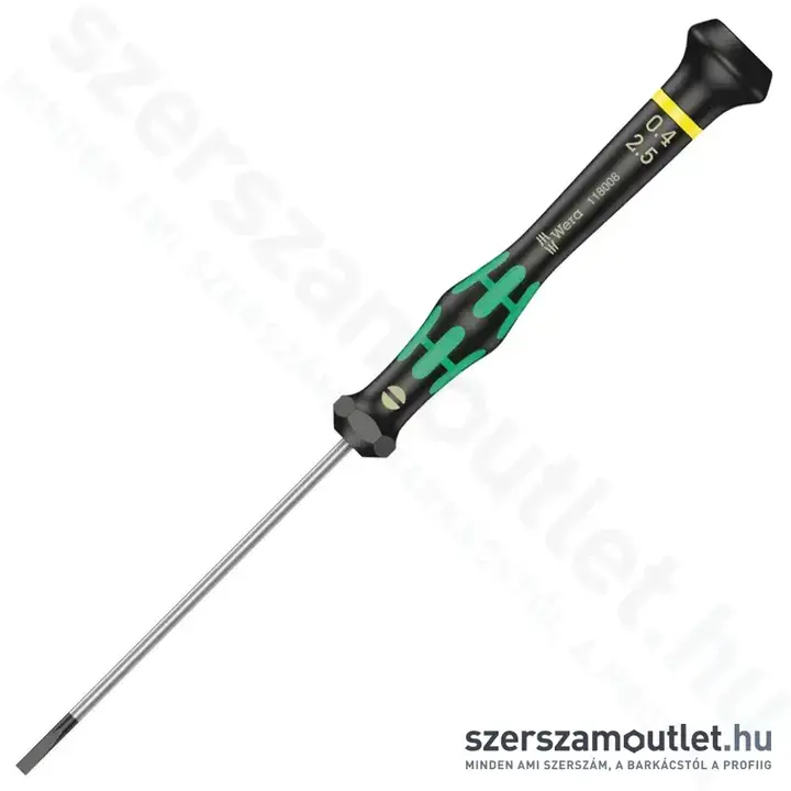 WERA 2035 Műszerész csavarhúzó, lapos, 0,4x2,5x80mm