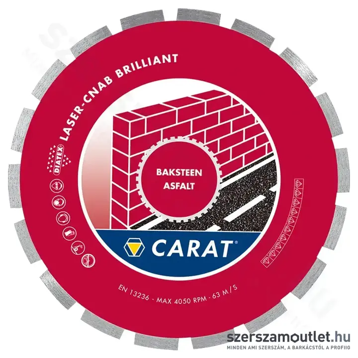 HIKOKI CARAT Gyémánttárcsa 650x25,4mm