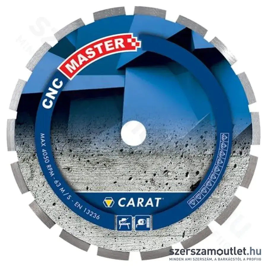 HIKOKI CARAT Gyémánttárcsa betonhoz, 700x25,4mm
