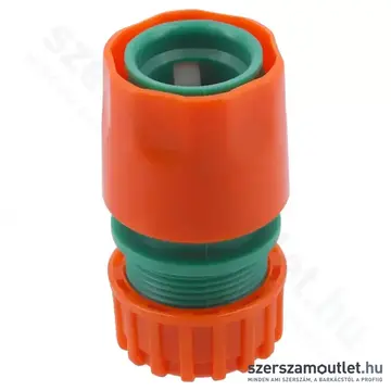 FLO Tömlőcsatlakozó, stop, ABS/PP, 1/2