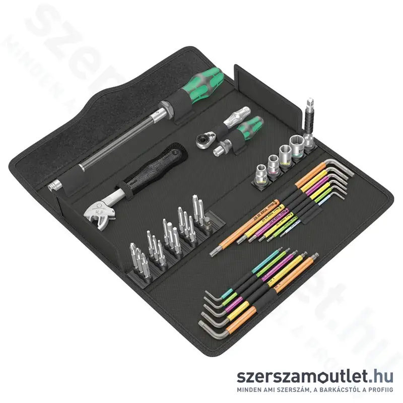 WERA F 1 Csavarbehajtó szerszámkészlet ablakbeépítéshez 36 részes
