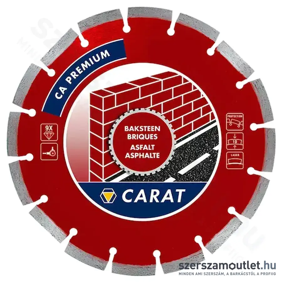 HIKOKI Carat Gyémánttárcsa, abrazív, betonhoz, 125x22,23mm