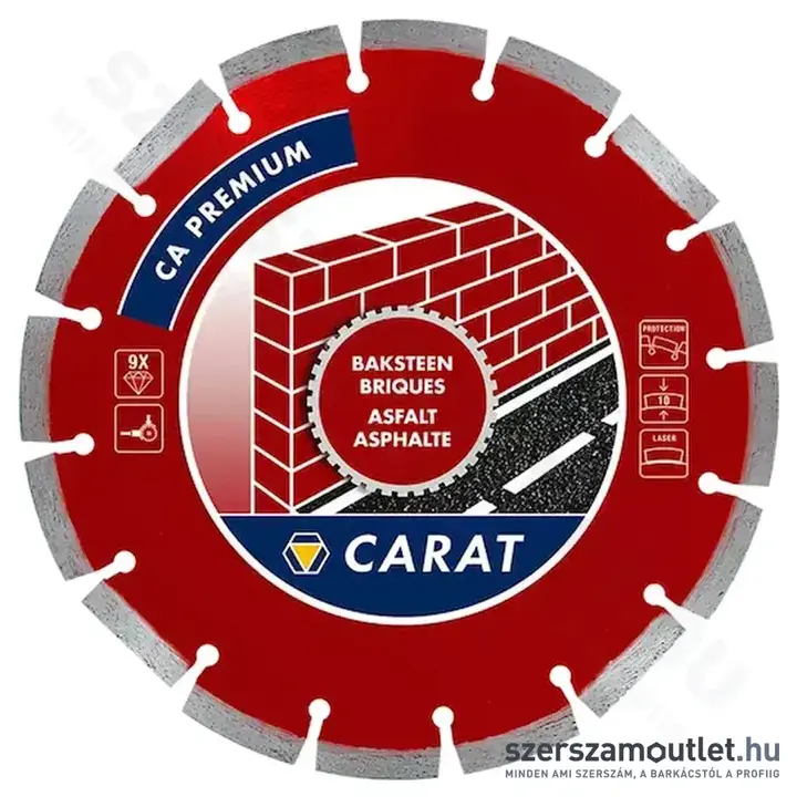 HIKOKI Carat Gyémánttárcsa, abrazív, betonhoz, 125x22,23mm