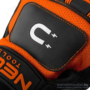 NEO TOOLS Mágneses munkakesztyű 10/XL (Fekete/Narancs)