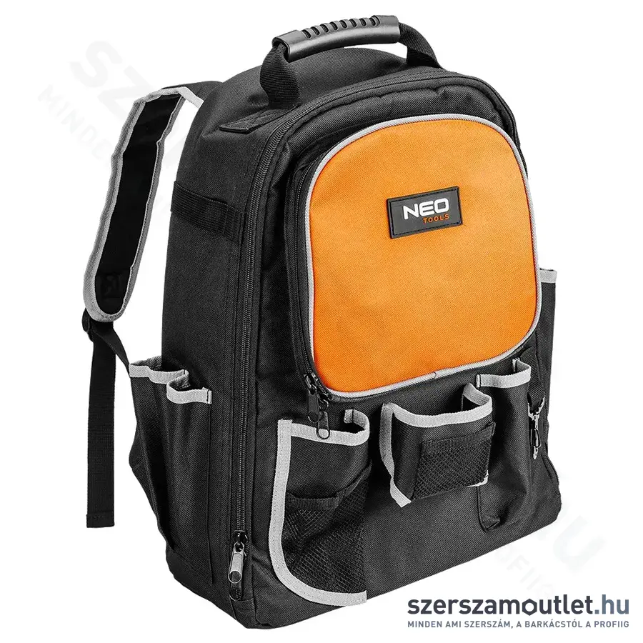 NEO TOOLS Szerszámos hátizsák, 32 zseb, 155x330x430mm