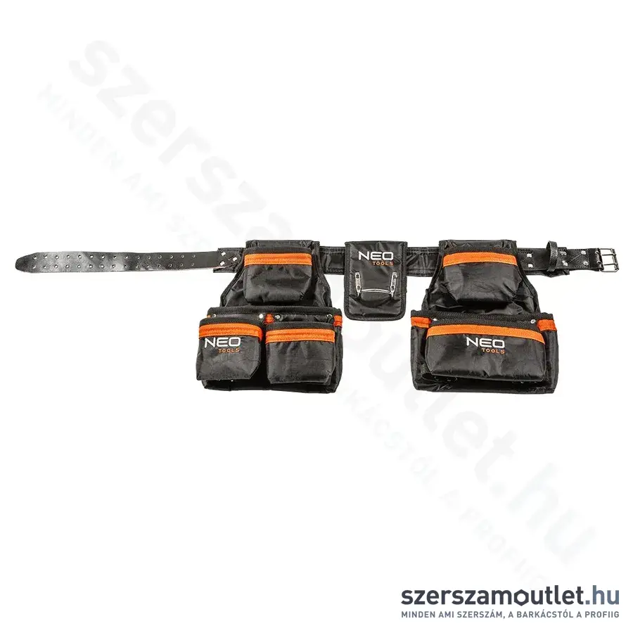 NEO TOOLS Szerszámtartó övtáska övvel, 12 zseb, 330-550mm