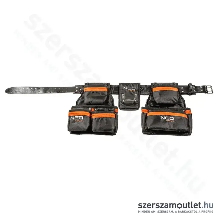 NEO TOOLS Szerszámtartó övtáska övvel, 12 zseb, 330-550mm