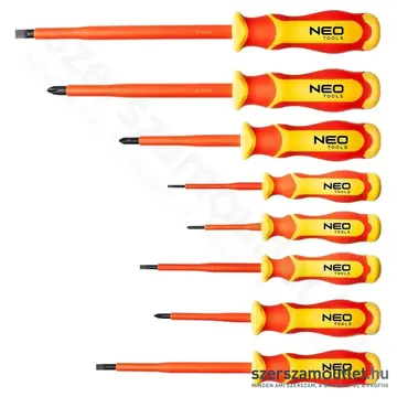 NEO TOOLS Szigetelt szerszámkészlet hátizsákban, 31db-os
