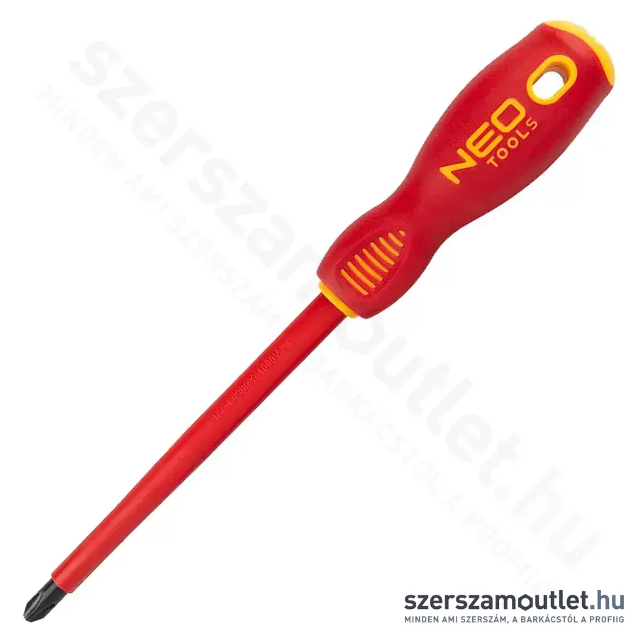 NEO TOOLS 1000V Philips csavarhúzó, mágneses, PH3x150mm