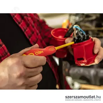 NEO TOOLS 1000V Pozidriv csavarhúzó, mágneses, PZ1x80mm