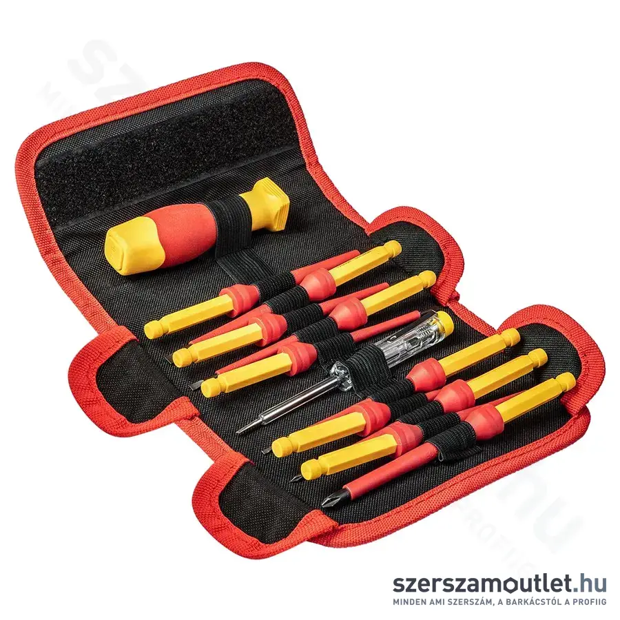 NEO TOOLS 1000V Szigetelt csavarhúzó készlet, SL/PH, 12db-os