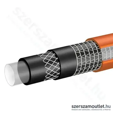 NEO TOOLS PROFESSIONAL Locsolótömlő 1/2", 6 rétegű, 30m (Narancs)