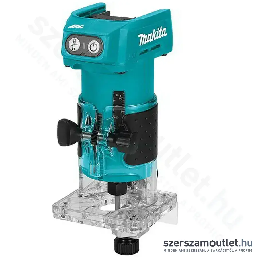 MAKITA DRT52Z Szénkefe nélküli élmaró (18V) (Akku és töltő nélkül!)